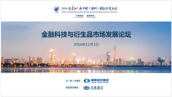 聚焦金融科技，擁抱技術變革，驅動衍生品市場高質量發展