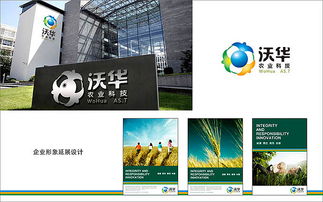 沃華農(nóng)業(yè)科技標(biāo)志設(shè)計(jì) 融合自然與現(xiàn)代的視覺符號(hào)